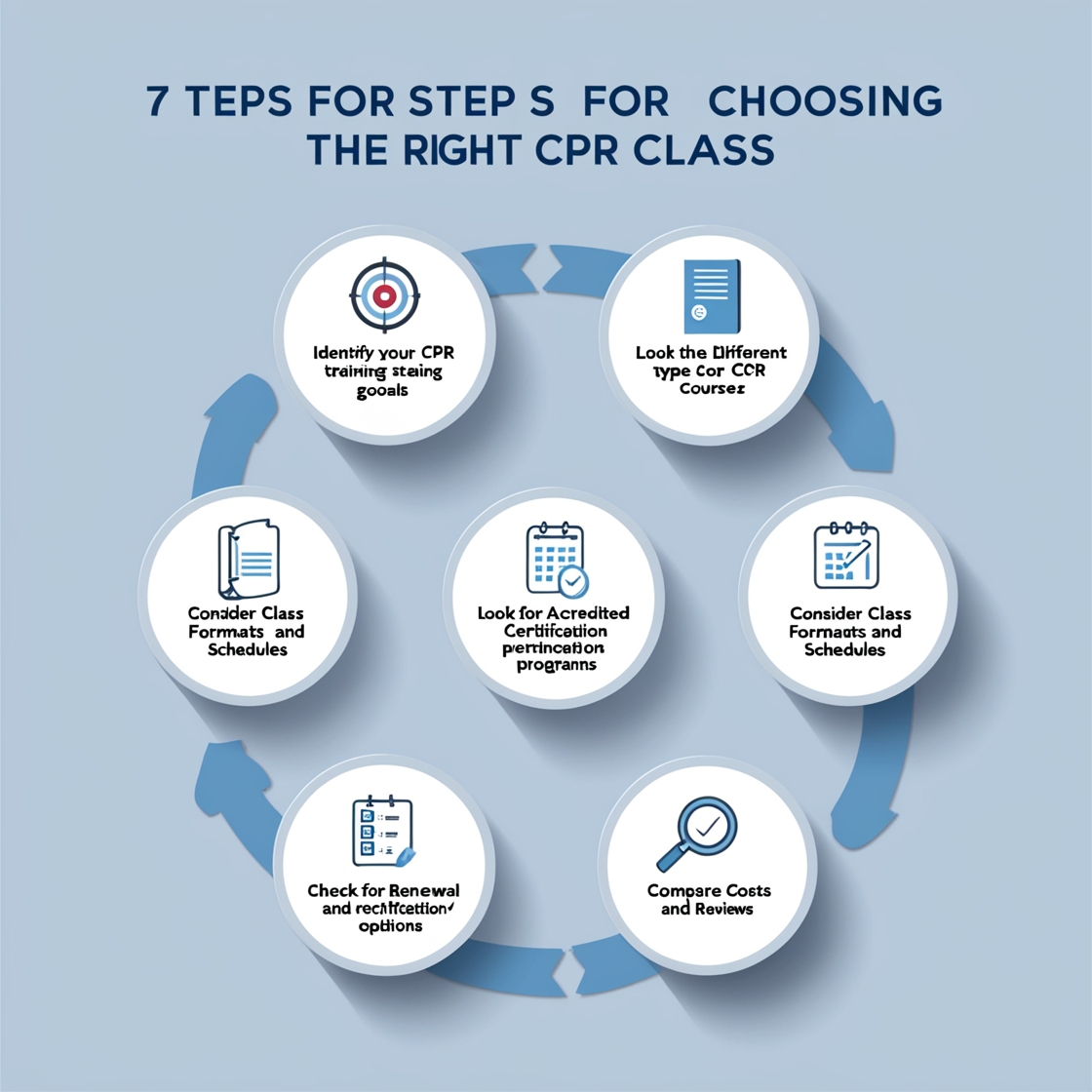 7 steps for choosing the right CPR class